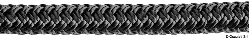 Treccia doppia nera mm 5 Sconto