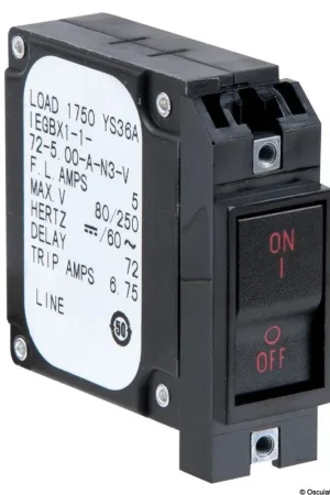 Di Tendenza Interruttore con levetta a filo verticale 50 A
