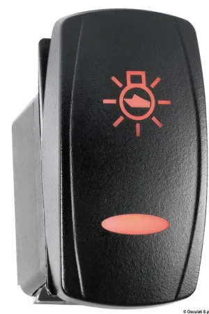 Affare Interruttori a bascula impermeabili Marina TOP doppio LED