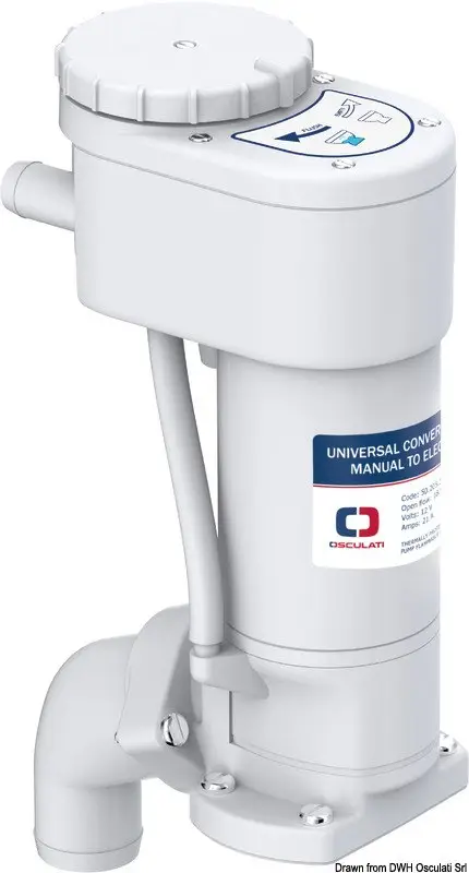 Spedito Oggi Kit elettrificazione 12V per WC manuale