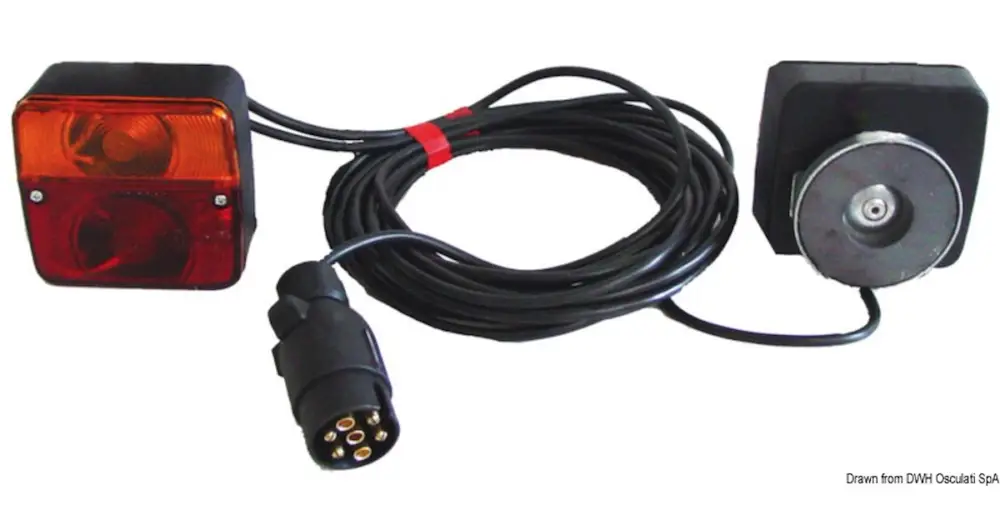 Kit luci posteriori con fissaggio magnetico Solo Oggi
