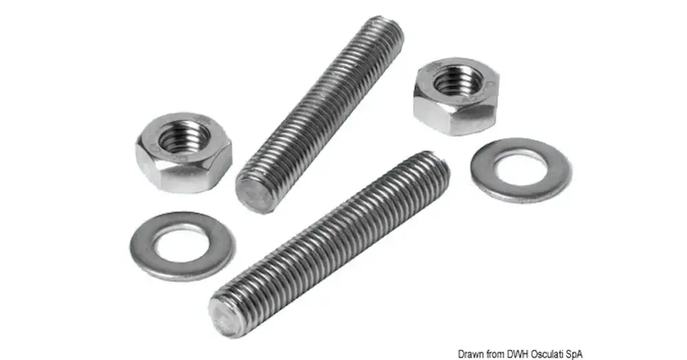 Kit prigionieri inox 10 x 60 mm Non Perdere