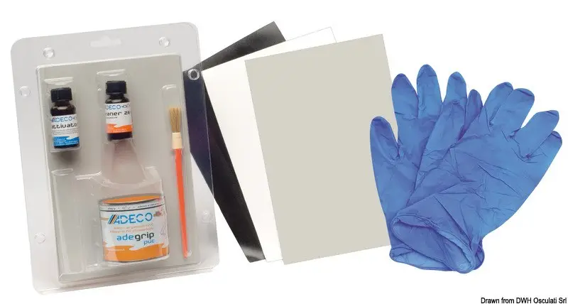 Promozione Esclusiva Kit riparazione gommoni specifico ADECO