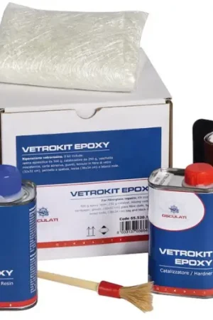 Kit Riparazione vetroresina Epoxy 500 g M5107 + M5108 Promozione
