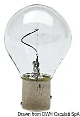Lampadina 25 W 24 V Popolare