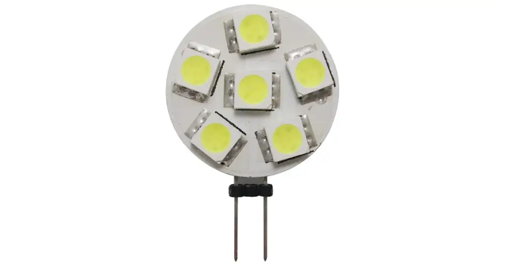 Pagamento Sicuro Lampadina 6 LED G4 Ø 24 mm attaco laterale