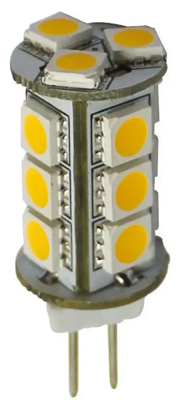 Ultimissimo Modello Lampadina LED 12/24 V G4 2,4 W 161 lm