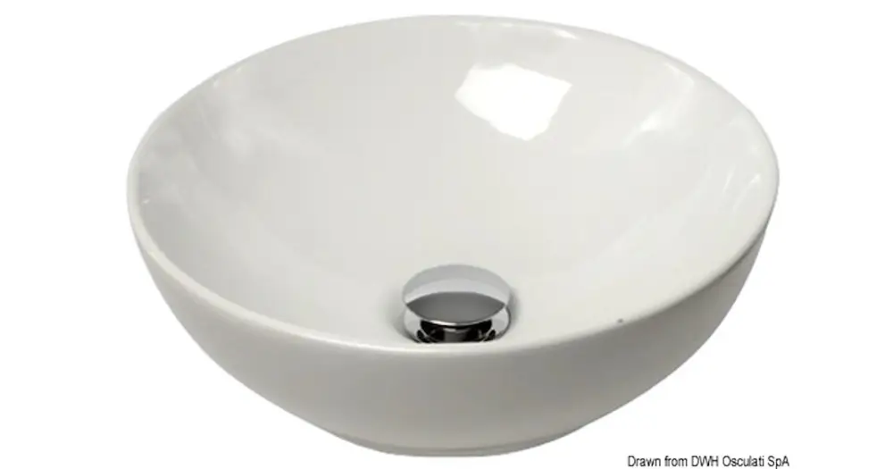 Subito Disponibile Lavello semisferico ceramica 365 mm