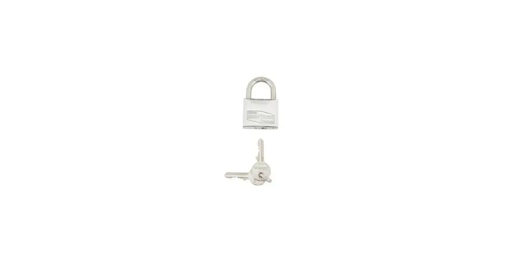 Offerta Del Giorno LUCCHETTO INOX ARCO CORTO MM.30