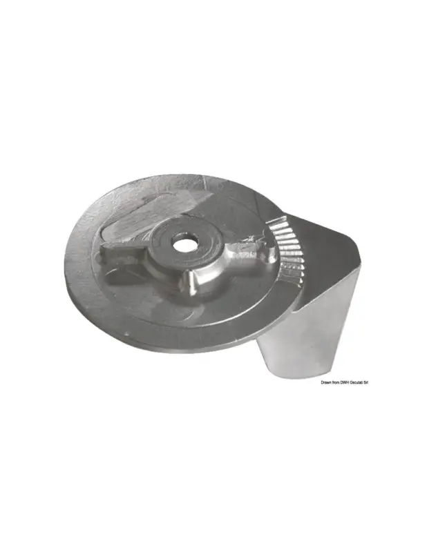 Anodo pinna motore fuoribordo 25/50 HP 2 e 4 tempi Affare