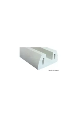 Compra Adesso Profilo parabordo Tessilmare PVC grigio per pontili e pali ormeggio, 72x30