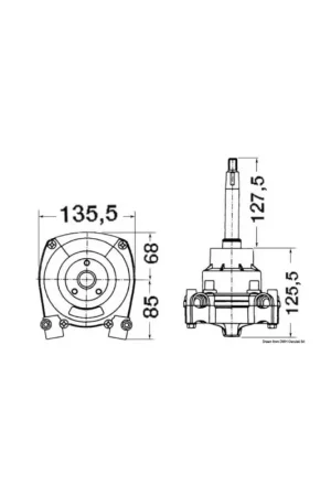 Ultraflex T73 NRFC, guida rotativa non reversibile per scafi fino 9/10 m Solo Oggi