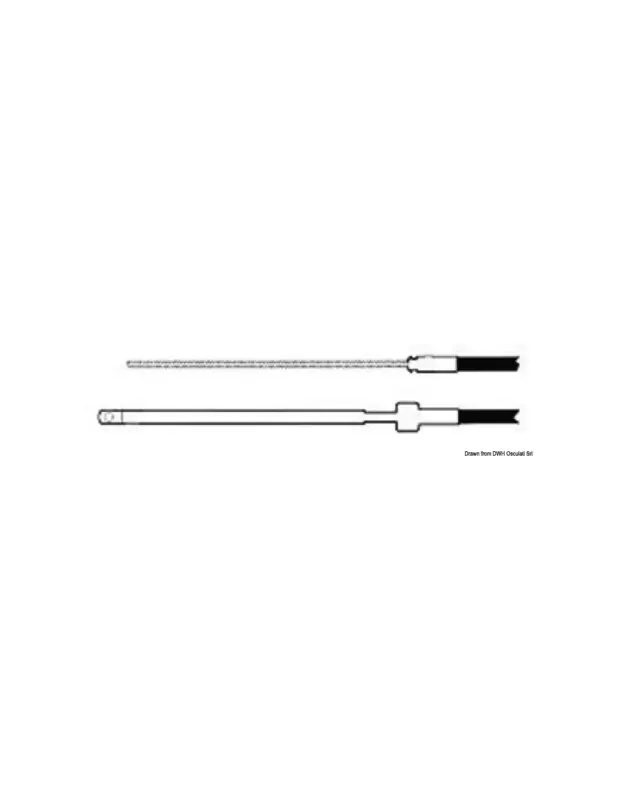 Ultime Pezzi Cavo sterzo serie M66, compatibile con Teleflex SAFE-T
