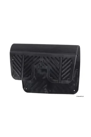 Piastra proteggi poppa doppia in PVC, 400x280 mm, nera Prezzo Scontato