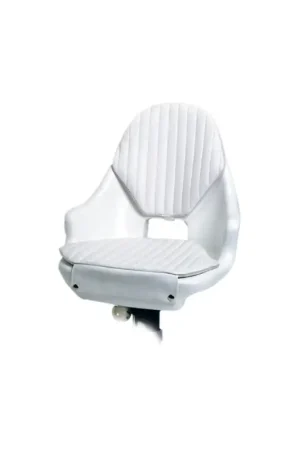 Scocca Compact in polietilene bianco, 490x490x400 mm, cuscini inclusi Nuovo Arrivo