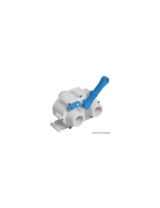 Ultime Pezzi Valvola Classic per tubo 38 mm, ABS, predisposta per comando remoto