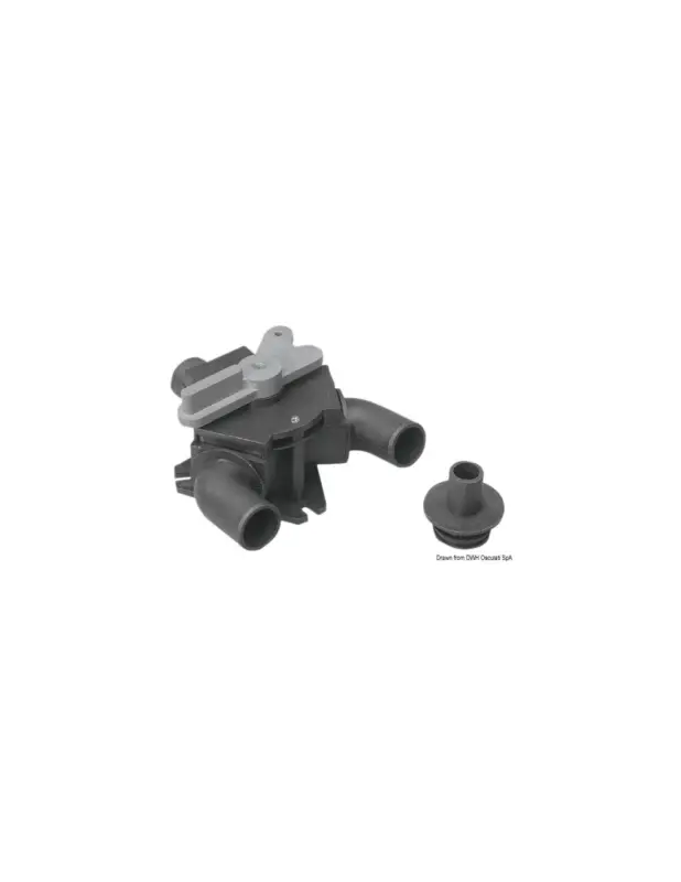 Compra Oggi Stesso Valvola Strong tubi 38/25 mm nylon rinforzato con prolunga passa paratia