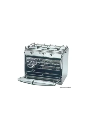 Offerta Del Giorno Techimpex Marinertwo, cucina a gas 2 fuochi con forno, 500 mm