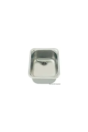 A Buon Prezzo Lavello rettangolare in acciaio inox, 380x280x150 mm