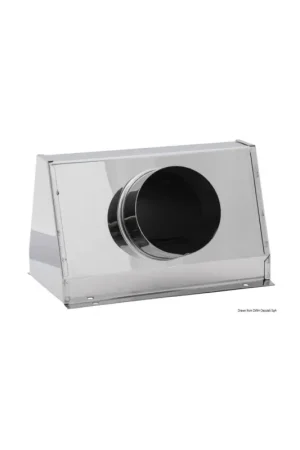 Cassonetto in acciaio inox per convogliamento aria a motori entrobordo Professionale