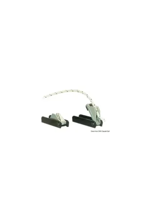Clamcleat strozzascotte autorilasciante in alluminio, cime 4/6 mm Di Tendenza