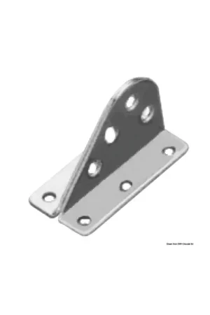 Occasione Viadana attacco strallo di prua inox, base 60x34 mm, alt. 38 mm
