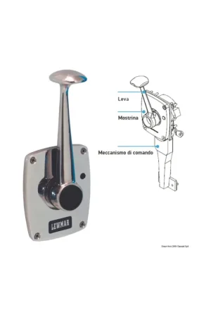 Lewmar kit controllo motore a leva singola, inox AISI 316 Occasione Imperdibile