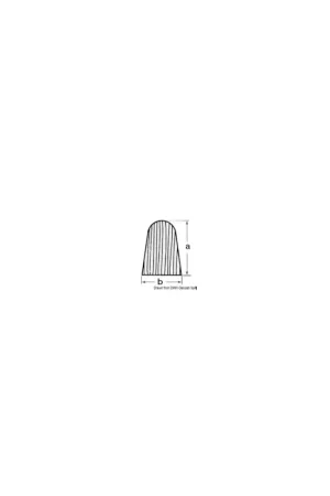 Nuova Collezione ARC profilo falchetta, sezione 28x20 mm, lunghezza 200 cm