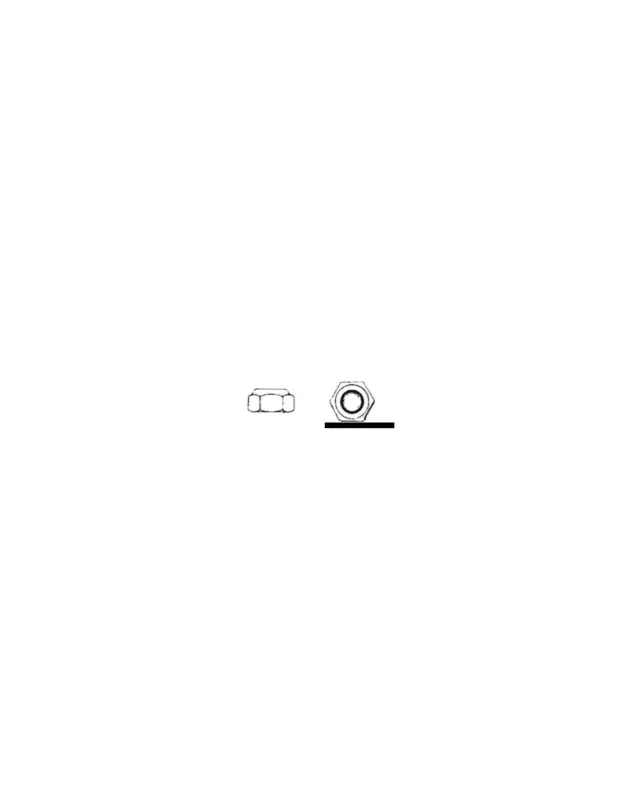 Dadi esagonali autobloccanti in acciaio inox DIN 982 Compra Online