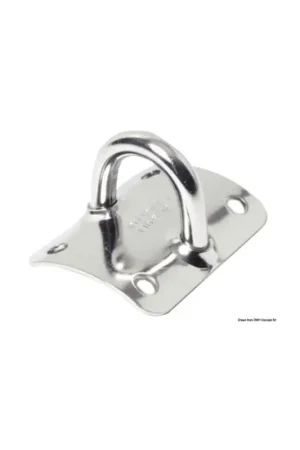 Compra Oggi Stesso Seasure piastra 4 fori inox 316 per tangone extra rinforzata, 44x50 mm