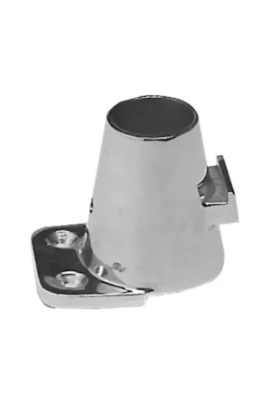 Offerta Base per candeliere a innesto sulla falchetta in acciaio inox AISI 316