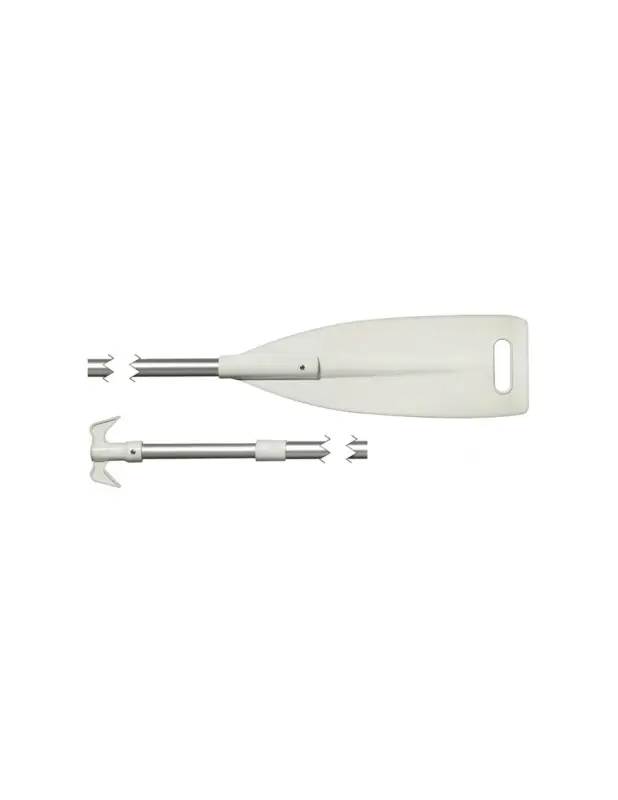 Super Prezzo Pagaia telescopica con gancio d'accosto in nylon, 90-160 cm