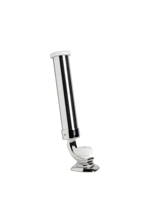 Portacanna orientabile inox AISI 316, base 82x72 mm, foro Ø 46 mm Nuova Collezione