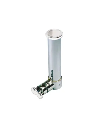 Portacanna orientabile in acciaio inox AISI 316 per pulpiti e corrimano Ultima Occasione