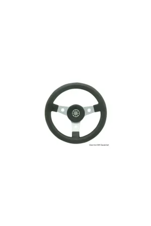 Di Tendenza Volante Delfino, razze alluminio anodizzato, corona Tanegum nera, Ø 310 mm