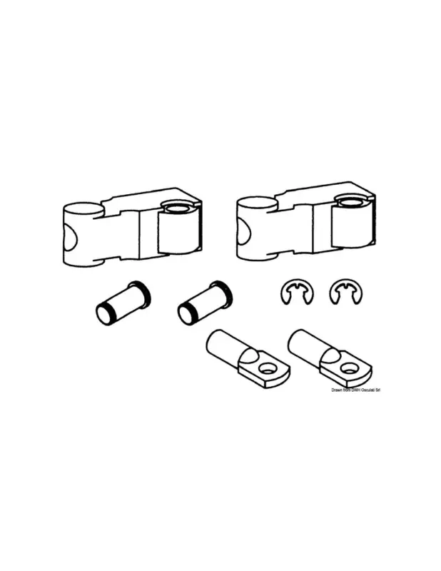 Ultraflex K61, kit adattamento cavo C22 per scatole B301/B302 Esclusivo