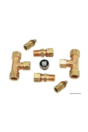 Ultraflex Kit 95-2S raccordi seconda stazione o autopilota, tubo 3/8" Sconto