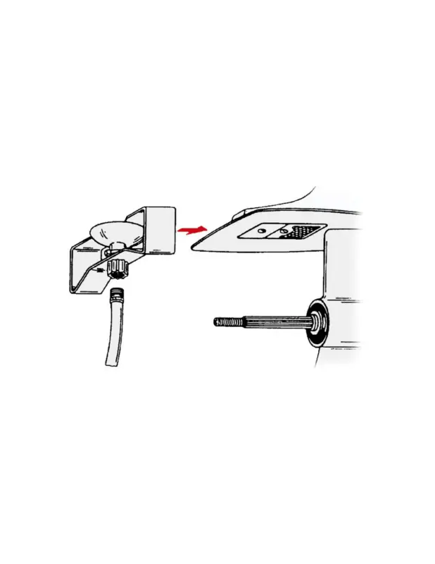 Compra Adesso Motor Flusher B, lavaggio fuoribordo con presa sotto la pinna