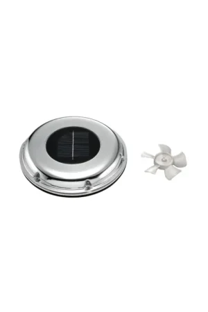 Offerta Lampo Aeratore solare autonomo Solarvent, acciaio inox, Ø 217 mm
