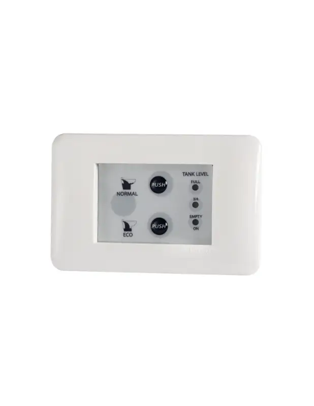 Scelto Dai Clienti Pannello di comando WC elettrico, touch LED, 125x80 mm