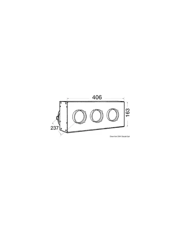 Solo Oggi Riscaldatore centralizzato Heater Craft a tre uscite 12V