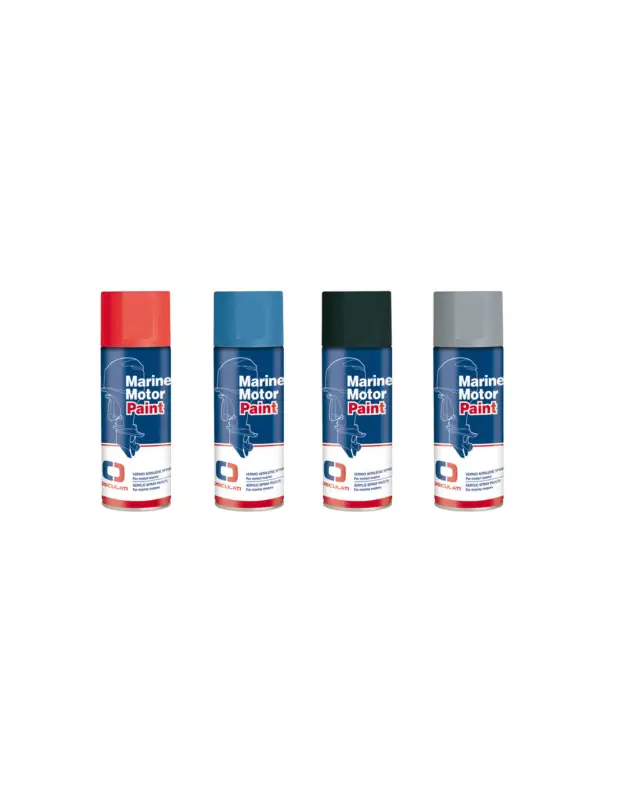 Vernice acrilica spray per motori Yanmar, grigio metallizzato 400 ml Novità