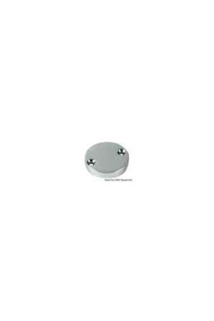 Spedizione Espresso Fermaporta magnetico ottone cromato, Ø 40 mm, uso interno