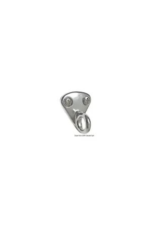Piastrina con anello Osculati AISI 316, base 27x30 mm Prezzo Di Fabbrica