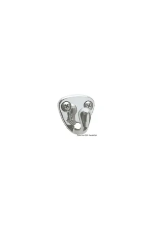 Gancio compatto Osculati AISI 316 lucidato a specchio, base 27x27 mm Prezzo Ridotto