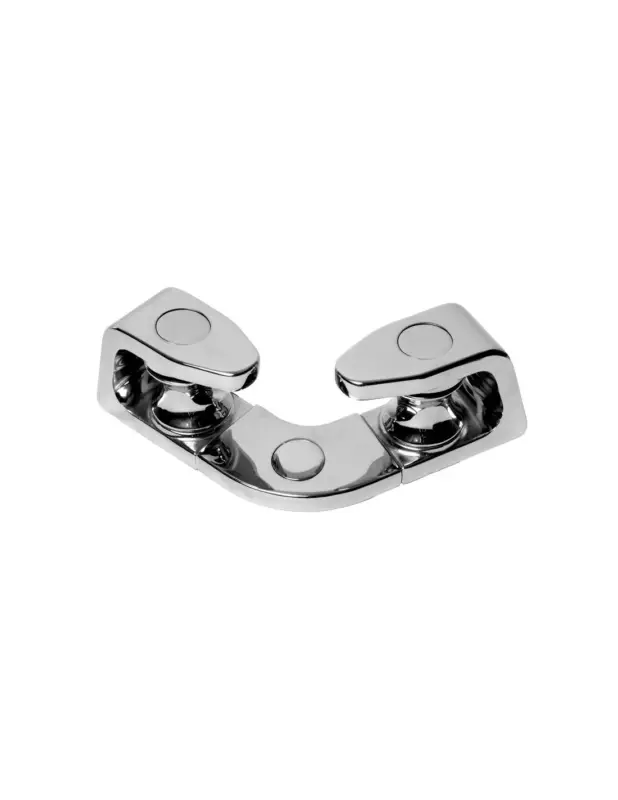 Passacavo angolare a rulli in acciaio inox lucidato a specchio Super Prezzo
