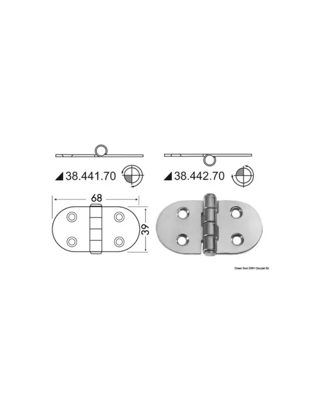 Cerniera 2 mm Esclusivo