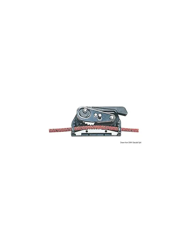 Stopper Clamcleat Easylock Mini singolo con sistema Powerlock Di Tendenza