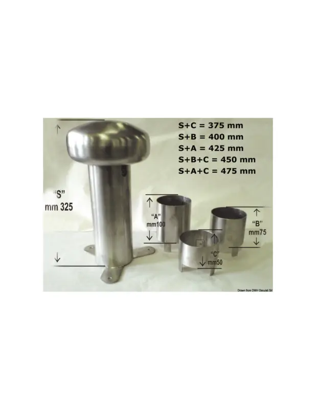 Direttamente Dal Produttore Douglas Marine Chain Boy addugliatore catena ancora, base Ø 150 mm