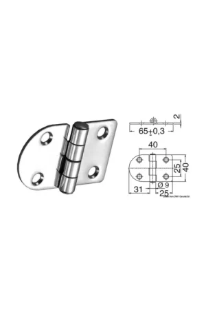 Cerniera 2 mm Consegna Rapida